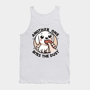 Another One Bites The Dust - Queen Tribute - Freddy Tribute - Mercury - Queen - Funny Sayings - Funny Gift - Funny Slogan - Funny Quotes - Funny Animals - Rock Tribute - Music Rock - Pop Tank Top